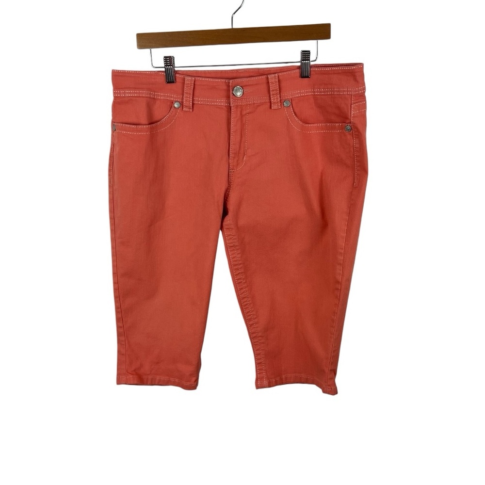 Nine West Vintage America Collection Denim Bermuda Skimmer Women’s Short…